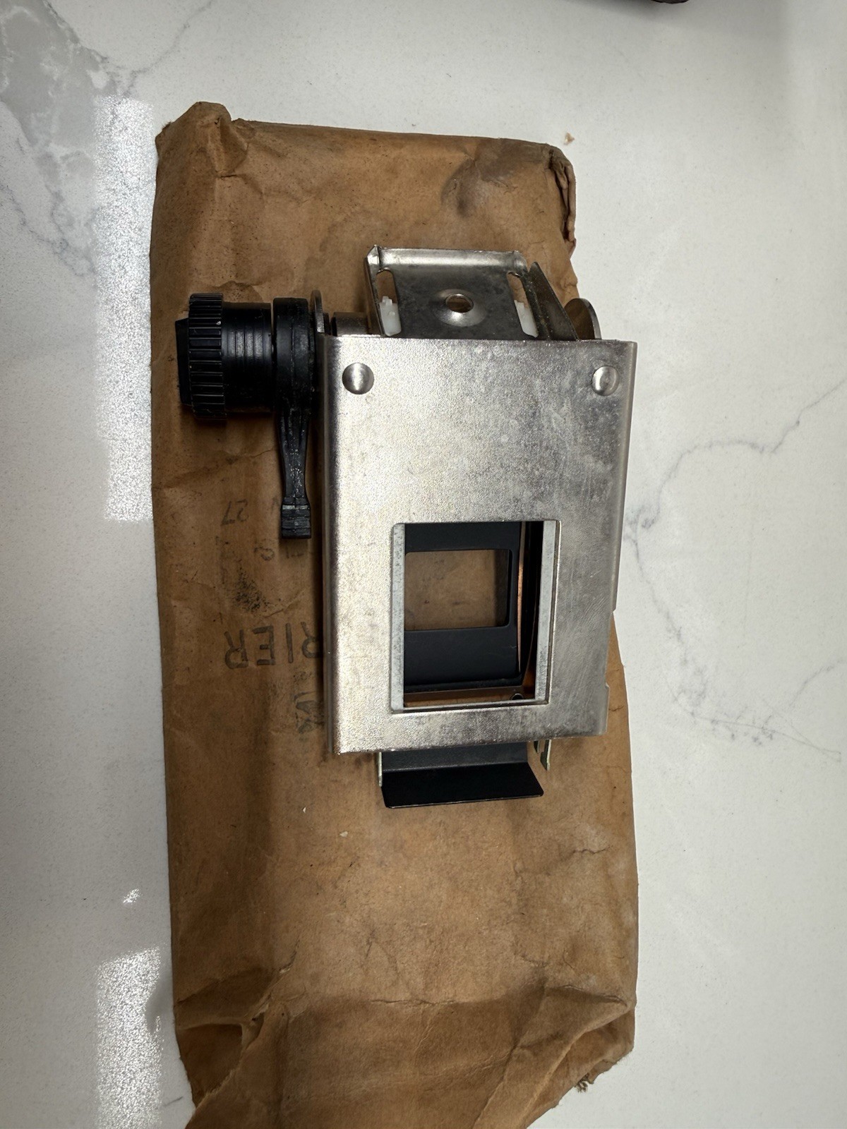 Viewlex V-27 Motor Fan Cooled Projector W/ Case - Read Description
