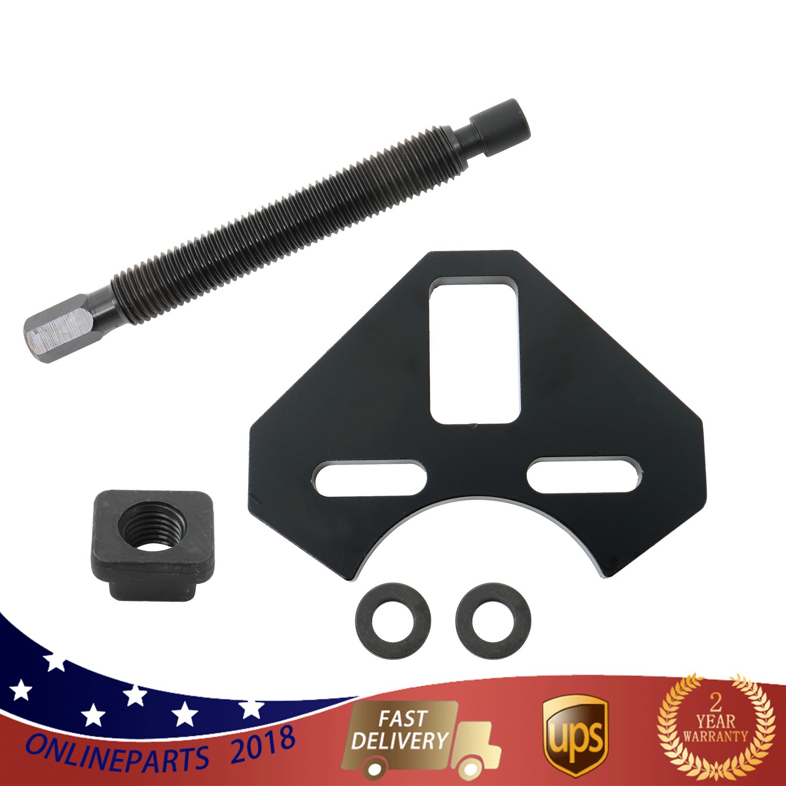 Fit For Most 5 6 8 Lug Front Wheel Bearing Extractor Hub Removal Tool Kit 40100