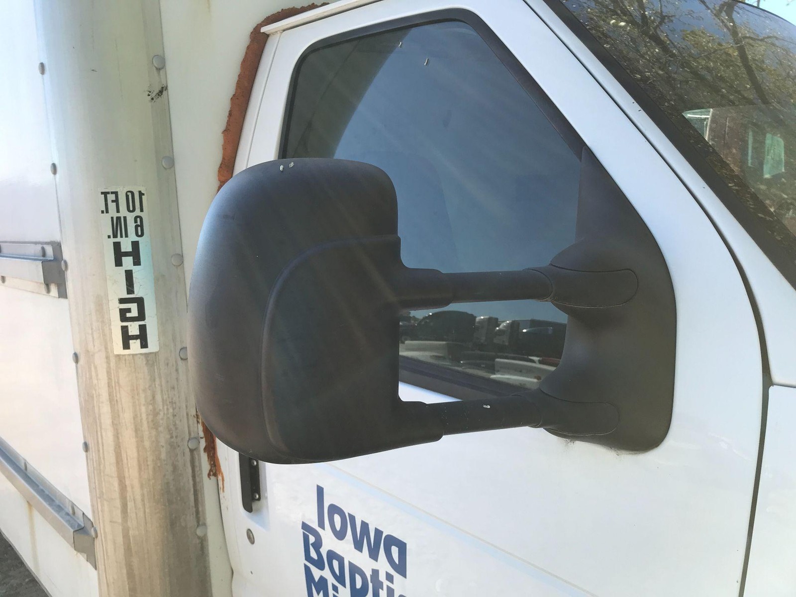Ford E350 CUBE VAN POLY Right/Passenger Door Mirror - Used