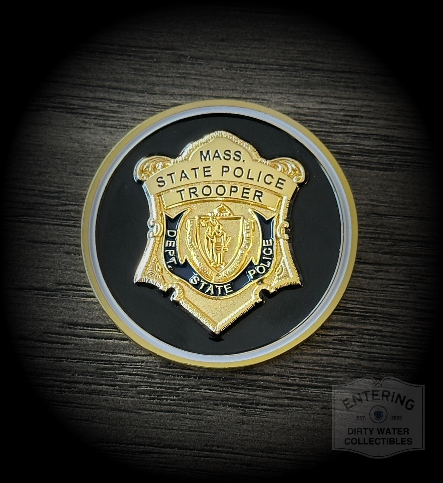 Mass State Police Boston Bruins Centennial Coin