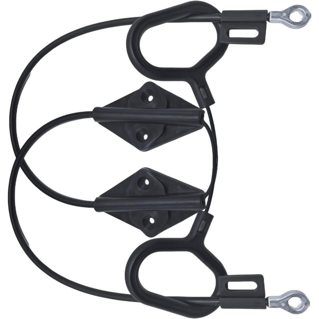 2 x D Ring Parachute Style Recliner Pull Handle Cable For Lazy Boy Couch Sofa