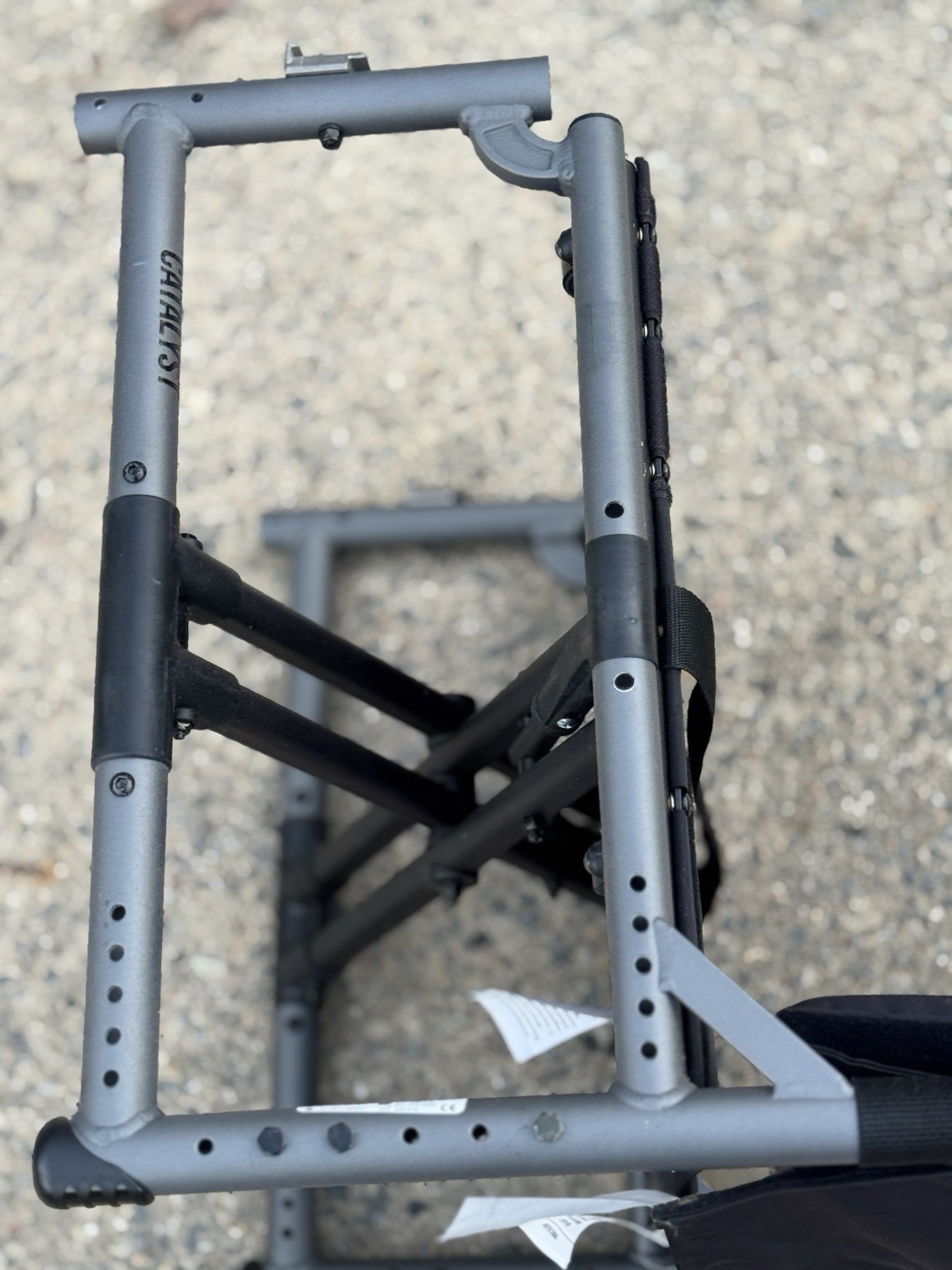 KI mobility Catalyst 5VX wheelchair Frame 18” Wide x 17” Deep
