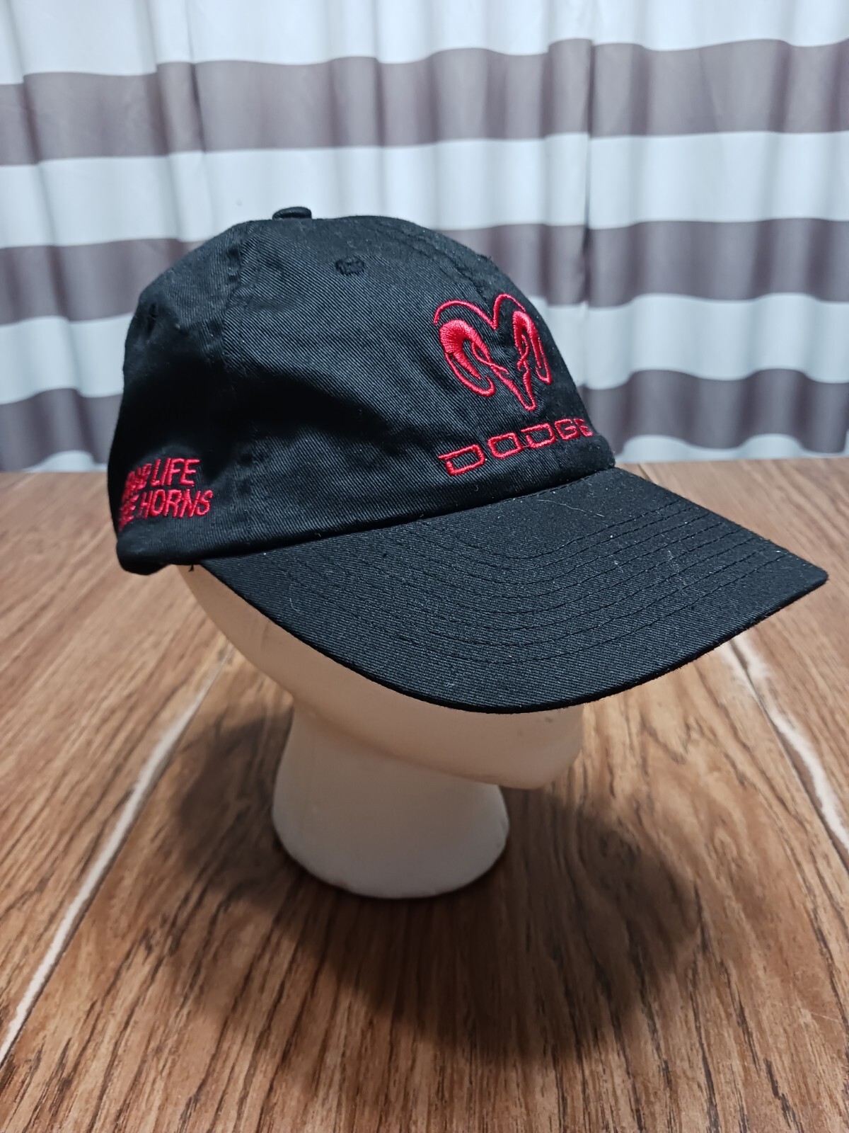 Dodge Hat Cap Adult Black Ram Grab Life By The Horns Liberty Udd Adjustable
