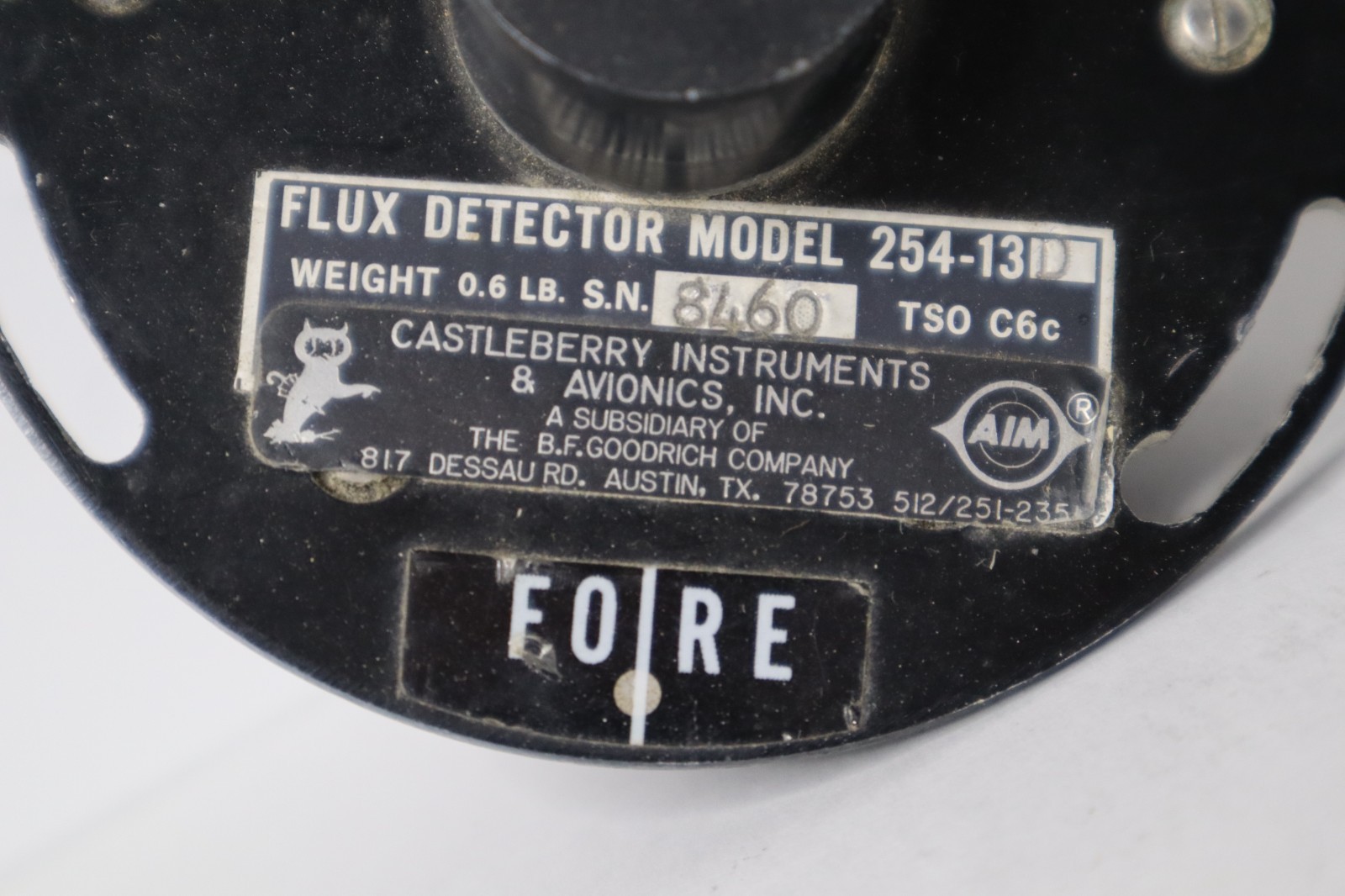 BF Goodrich 254-13D Flux Detector