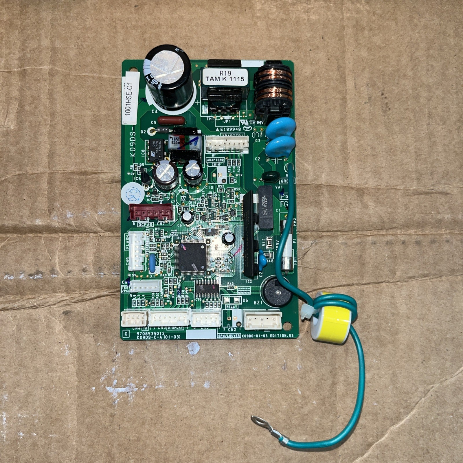 Fujitsu board K09DS-C-A (01-03) K09DS-1001HSE-C1 9708535012