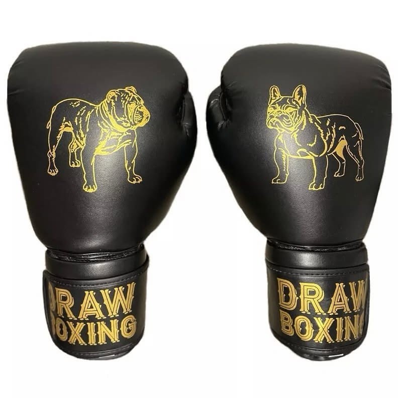 Boxing Gloves: Brand New Adult Draw Boxing Bag Gloves 16 Oz Bulldog