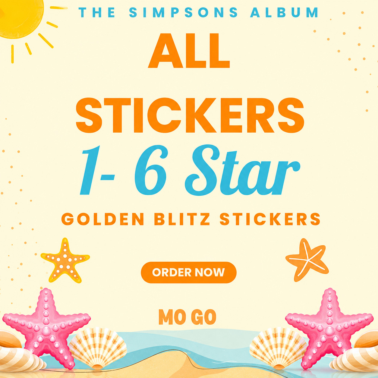 (Partners / GOLD 1⭐- 6⭐)For monopoly Go/ MOGO Stickers Go🔥SUPER FAST DELIVERY🔥