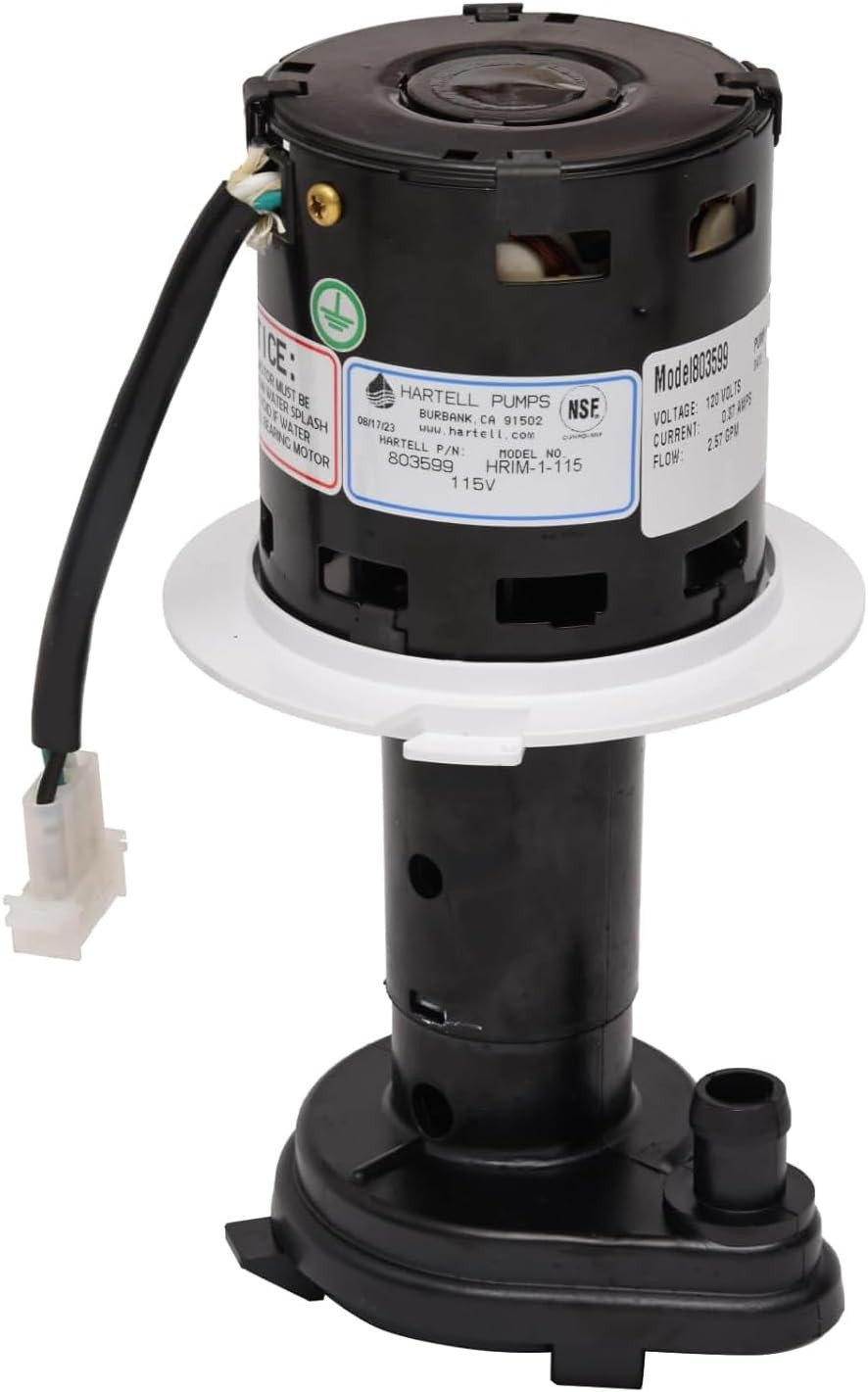 HRIM-1-115 Replacement Ice Machine Pump, Replaces GPP-5SC-1A, GPP-5SC-1B, GPP-5C