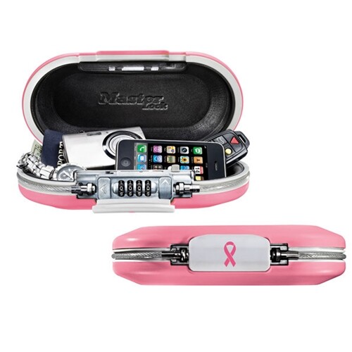 MasterLock 5900DPNK Lightweight & Portable Pink Personal Safe