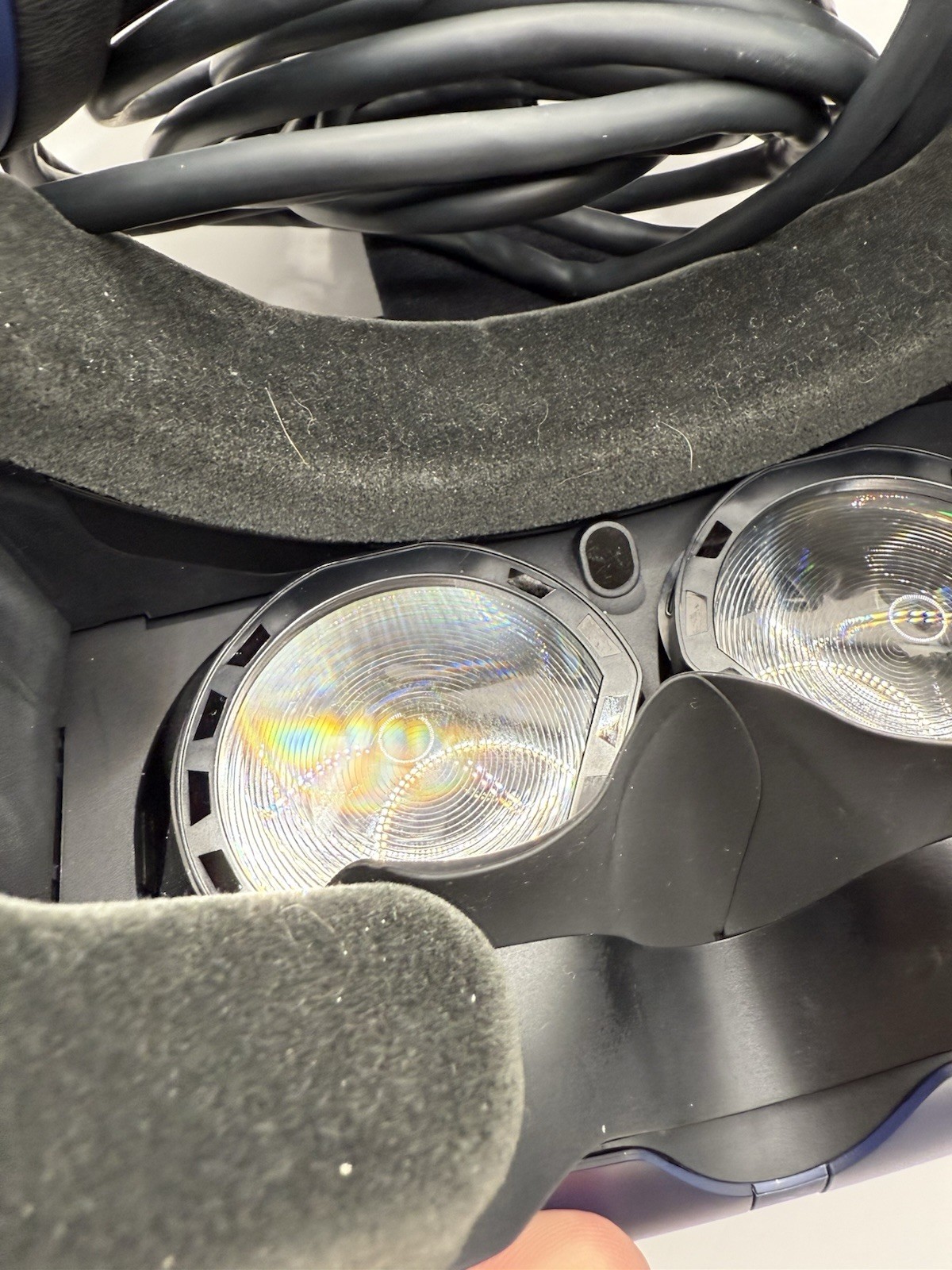 HTC Vive Pro Eye With Link Box And Cords Eye Tracking Headset - Tested Working