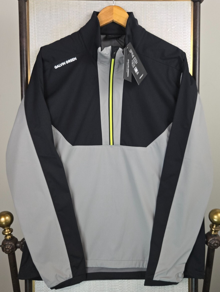 GALVIN GREEN New $259 Mens Size XL Windproof 1/2 Zip Thermal Lined Jacket Golf