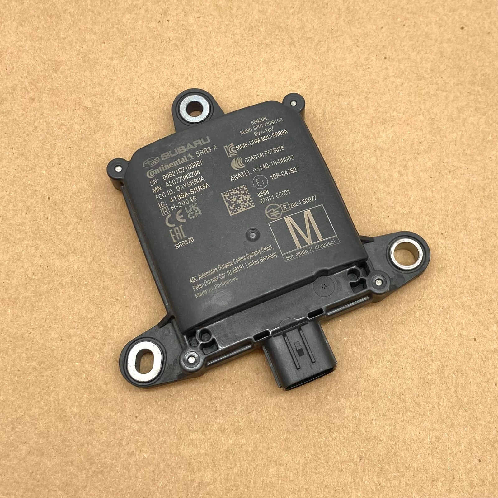 OEM 22-23 Subaru BRZ Blind Spot Radar Unit Object Sensor Module 87611-CC001