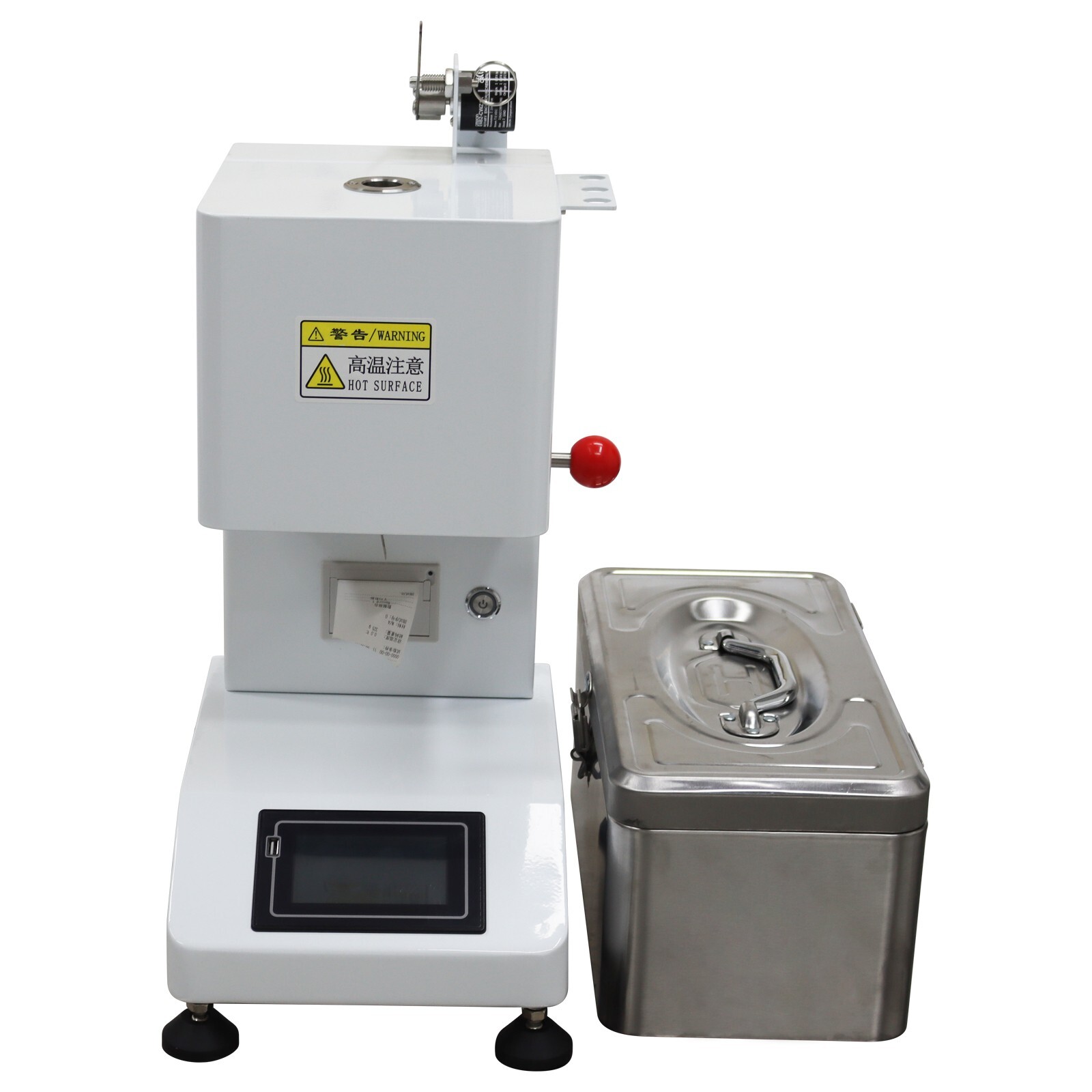 Automatic Melt Flow Index Rate Tester 110V MFR Tester with Printer & Tool Rack