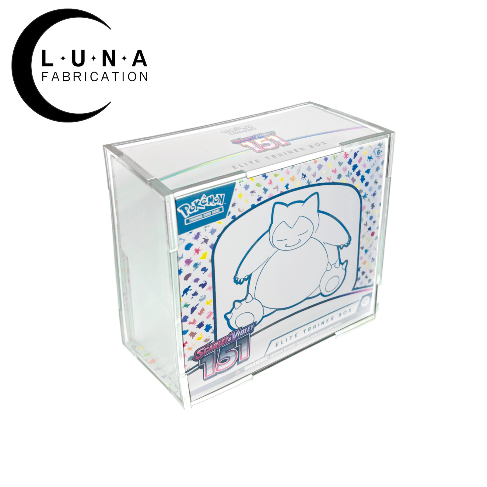 Acrylic Display Case for Pokemon Elite Trainer Box (ETB)
