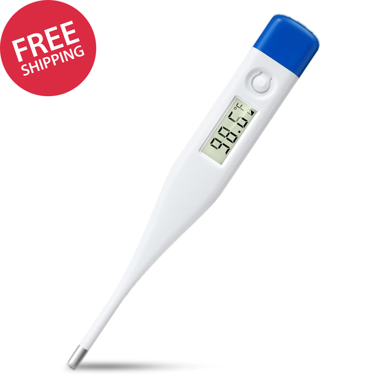 Digital Thermometer Adults Kids Babies Oral Rectal Underarm Medical Fever LCD