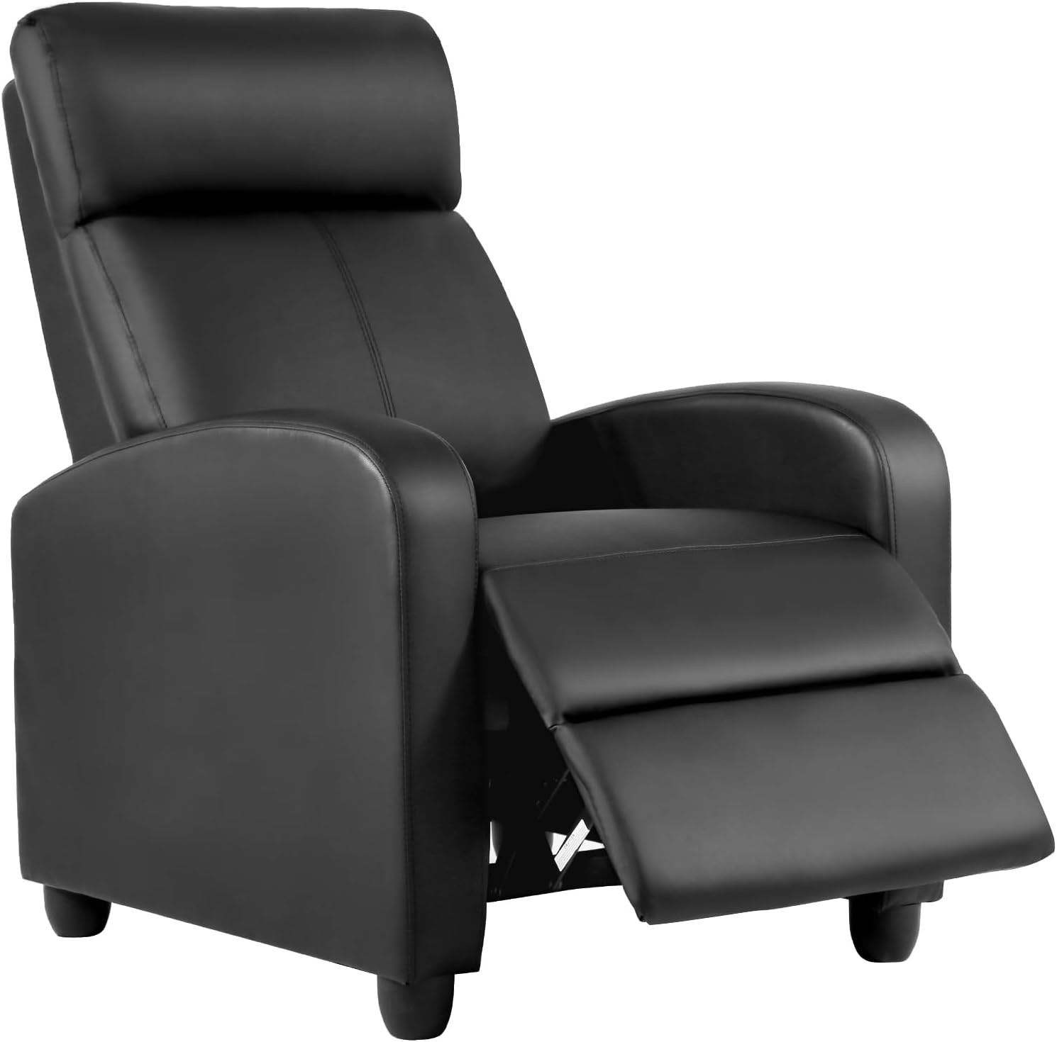 Bestmassage | Recliner Chair | No Massage Function | Leather Black | with Lumbar