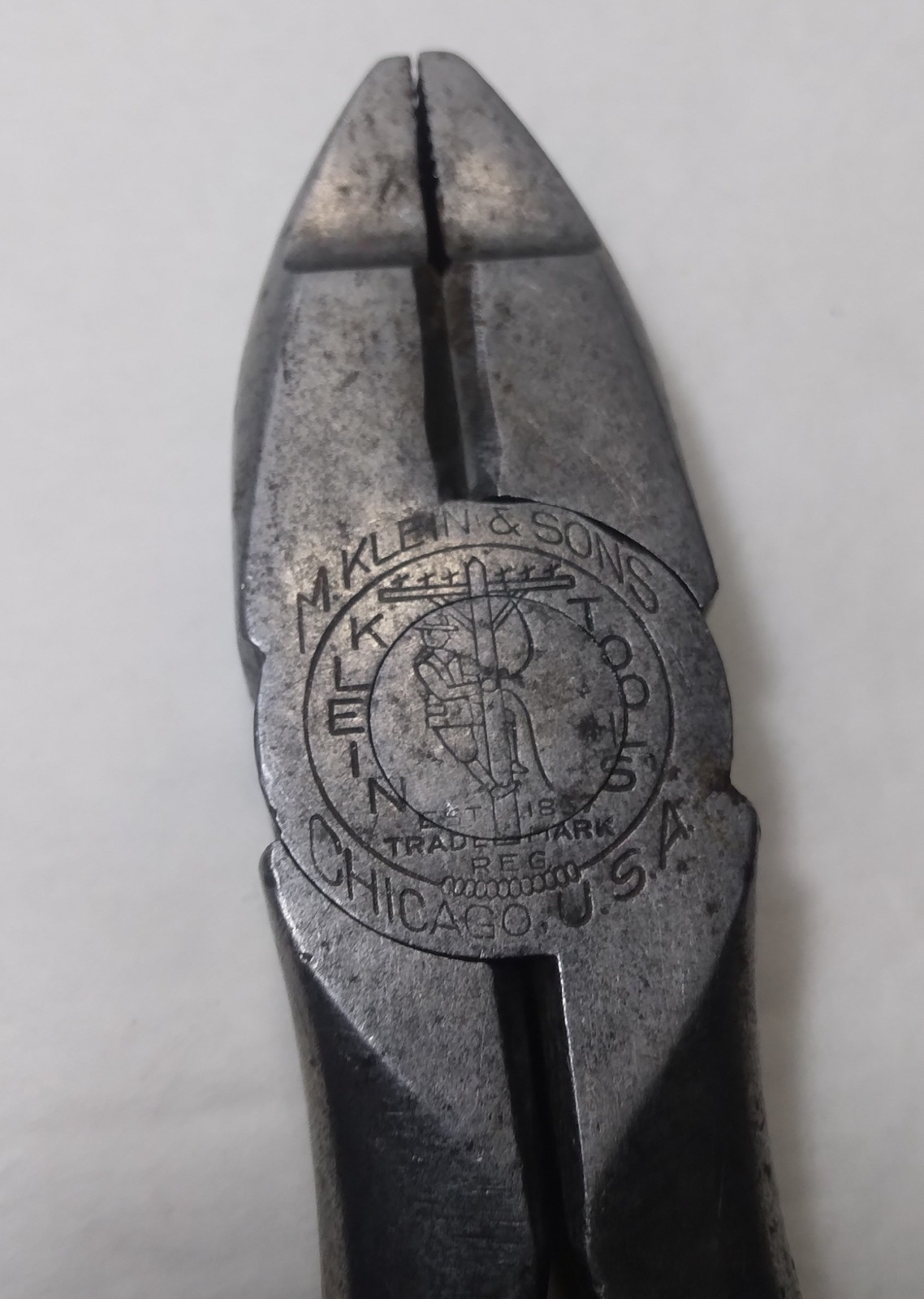 Vintage M. Klein & Sons Lineman Pliers 8.5 in. Chicago USA