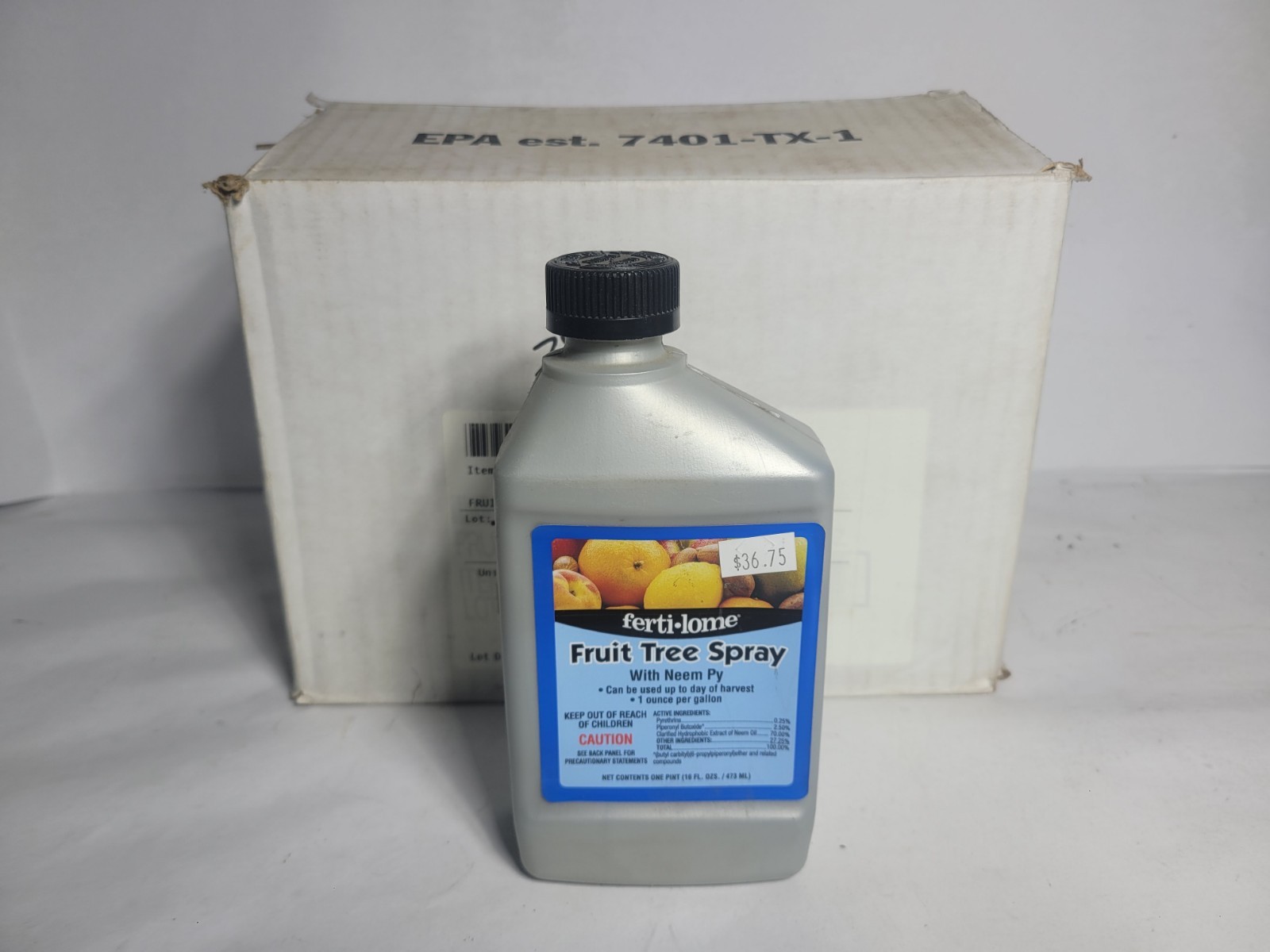 Ferti-lome Fruit Tree Spray Treats Plant Insects Plant Fungus 16 fl oz VPG