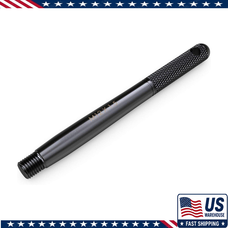 Wheel Hanger M12x1.5, 160mm Length, Black, 1pc, BMW Mercedes VW