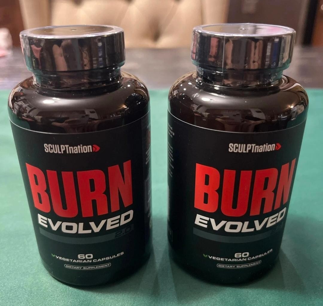 ( 2 PACK) SCULPTnation BURN EVOLVED 2.0 - 120 Capsules - EXP 7/25/2027