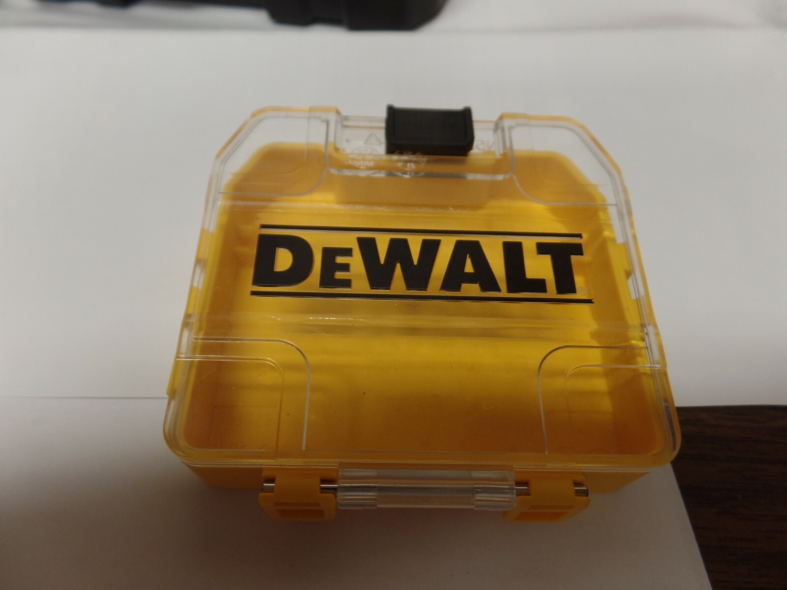 DEWALT EMPTY CASE FOR STORAGE  HOLDS  BITS