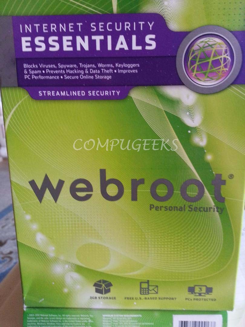 Webroot SecureAnywhere AntiVirus 2024 | KEY EMAILED 3 YRS SUBSCRIPTION 5x PC MAC