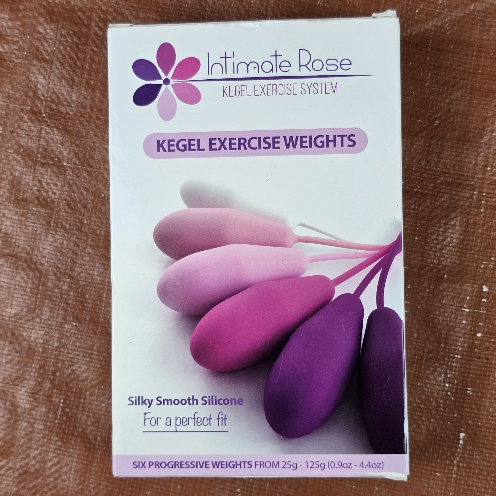 NEW Intimate Rose Kegel Exercise 6 Progressive Weights Pelvic Floor