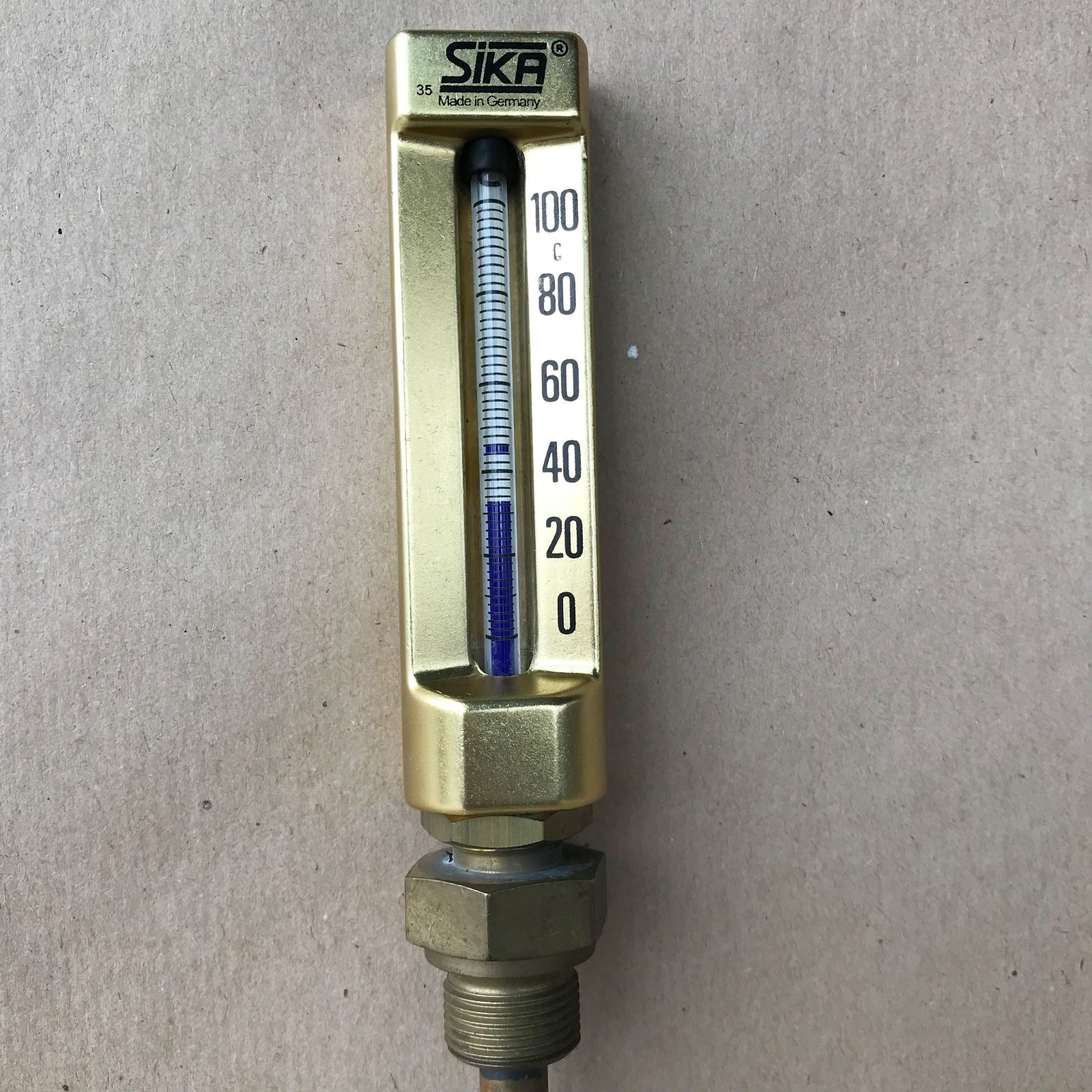 SIKA MECHANICAL THERMOMETER 0-100