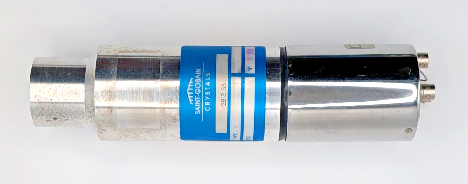 Saint Gobain / Luxium 38S38 LaBr3(Ce) 1.5"x1.5" Gamma Scintillation Detector