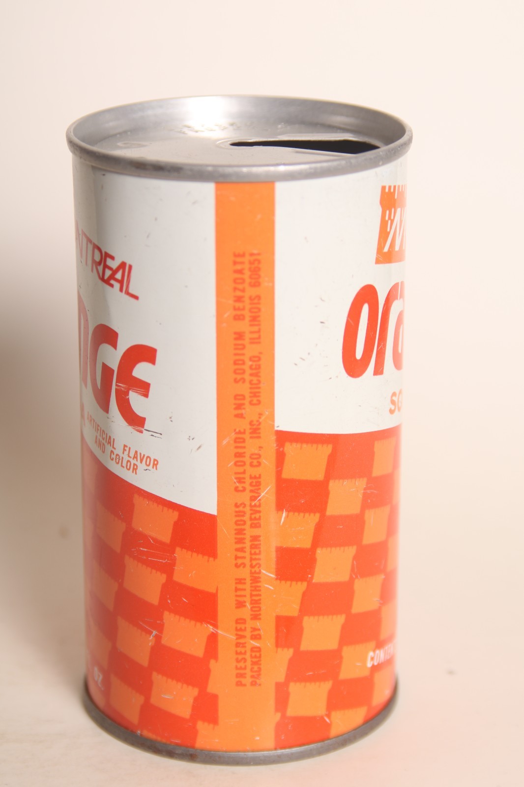 Montreal Orange soda can - 12oz