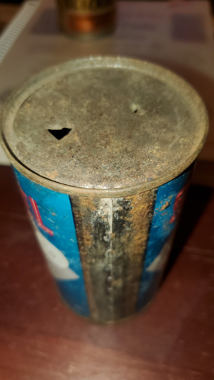 Sparkel Cola Vintage Flat Top Soda Can