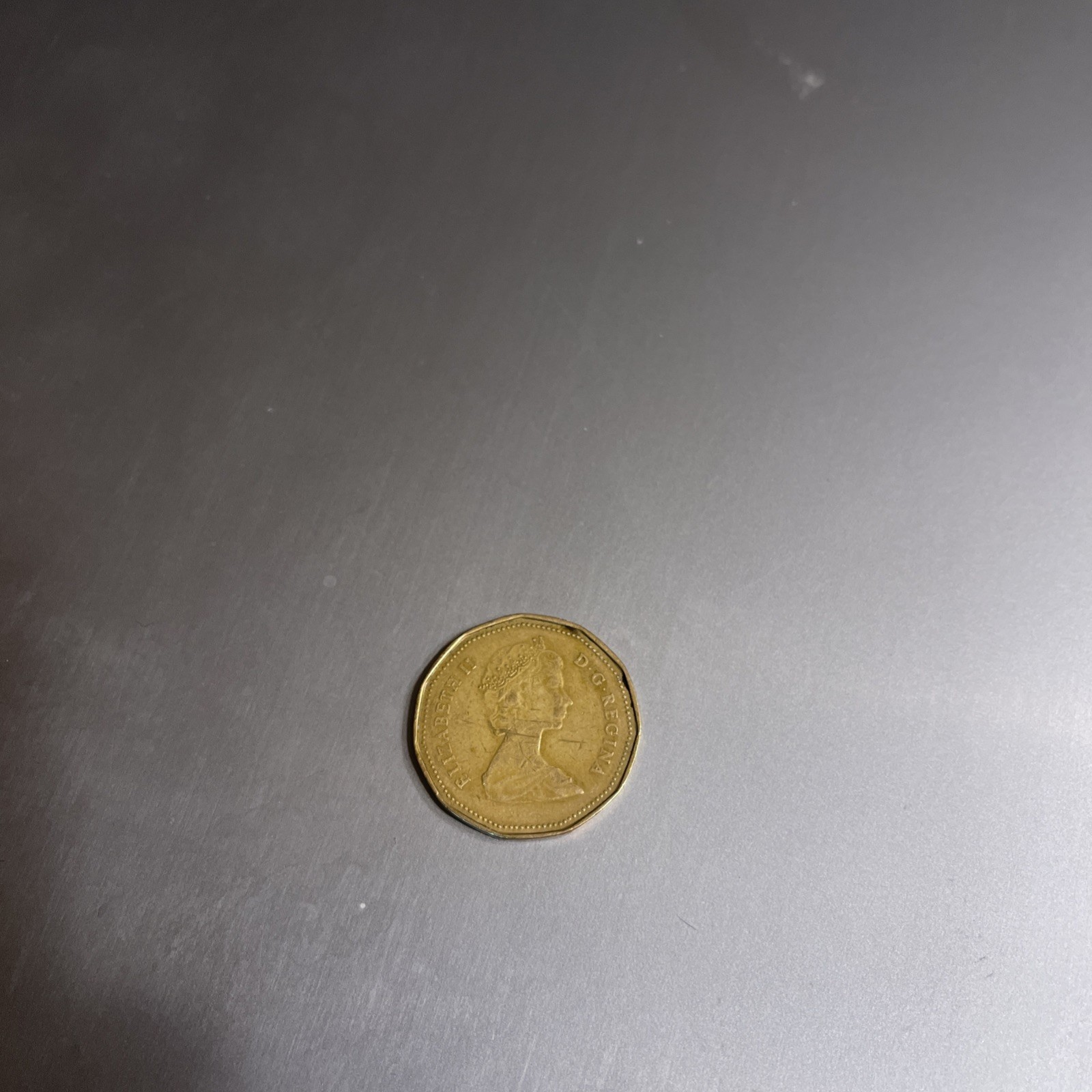 1987 Canadian Dollar Coin  D.G. Regina