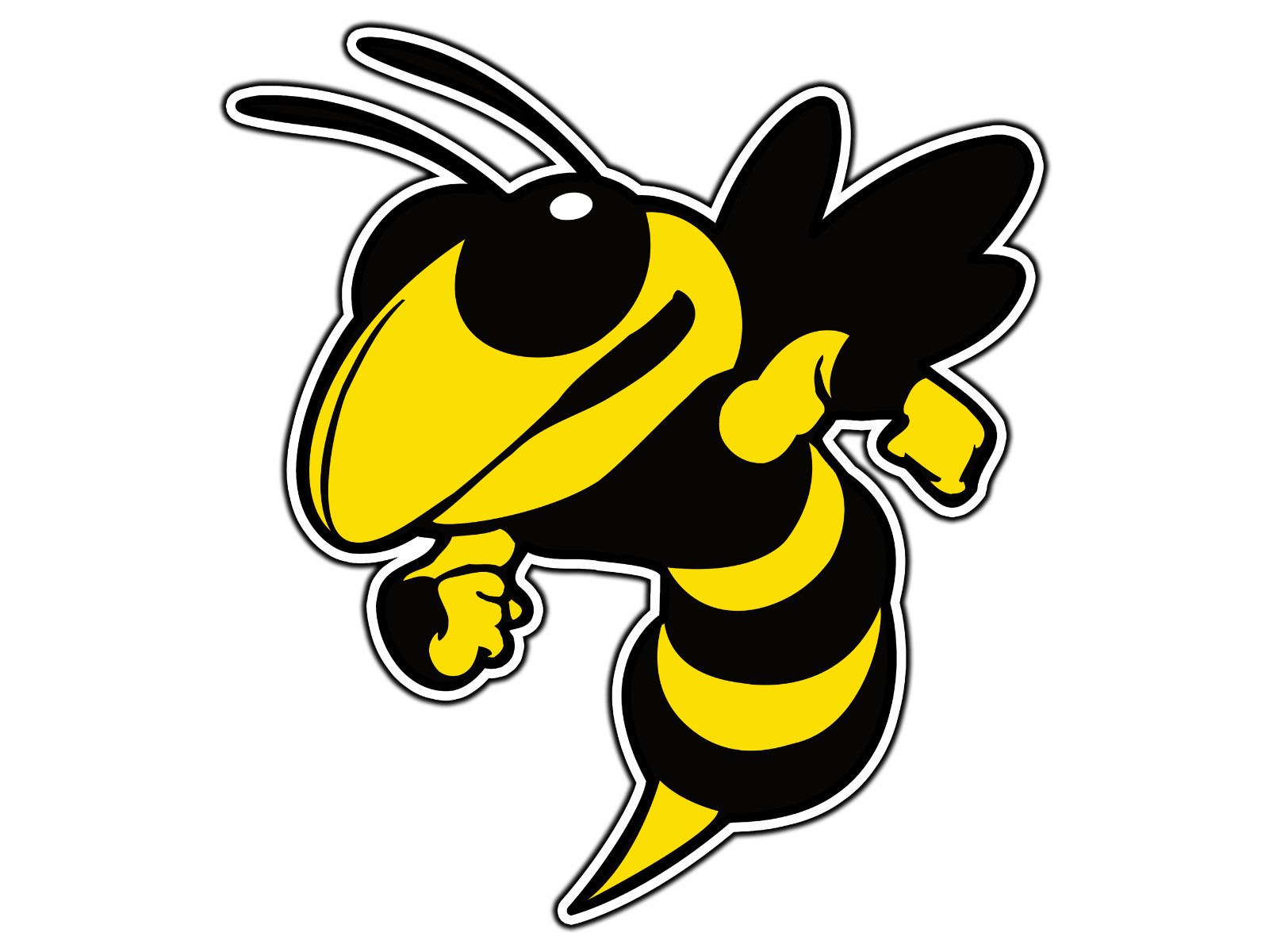 Georgia Tech Yellow Jackets Logo #3 College Sticker Waterproof Vinyl Decal Car