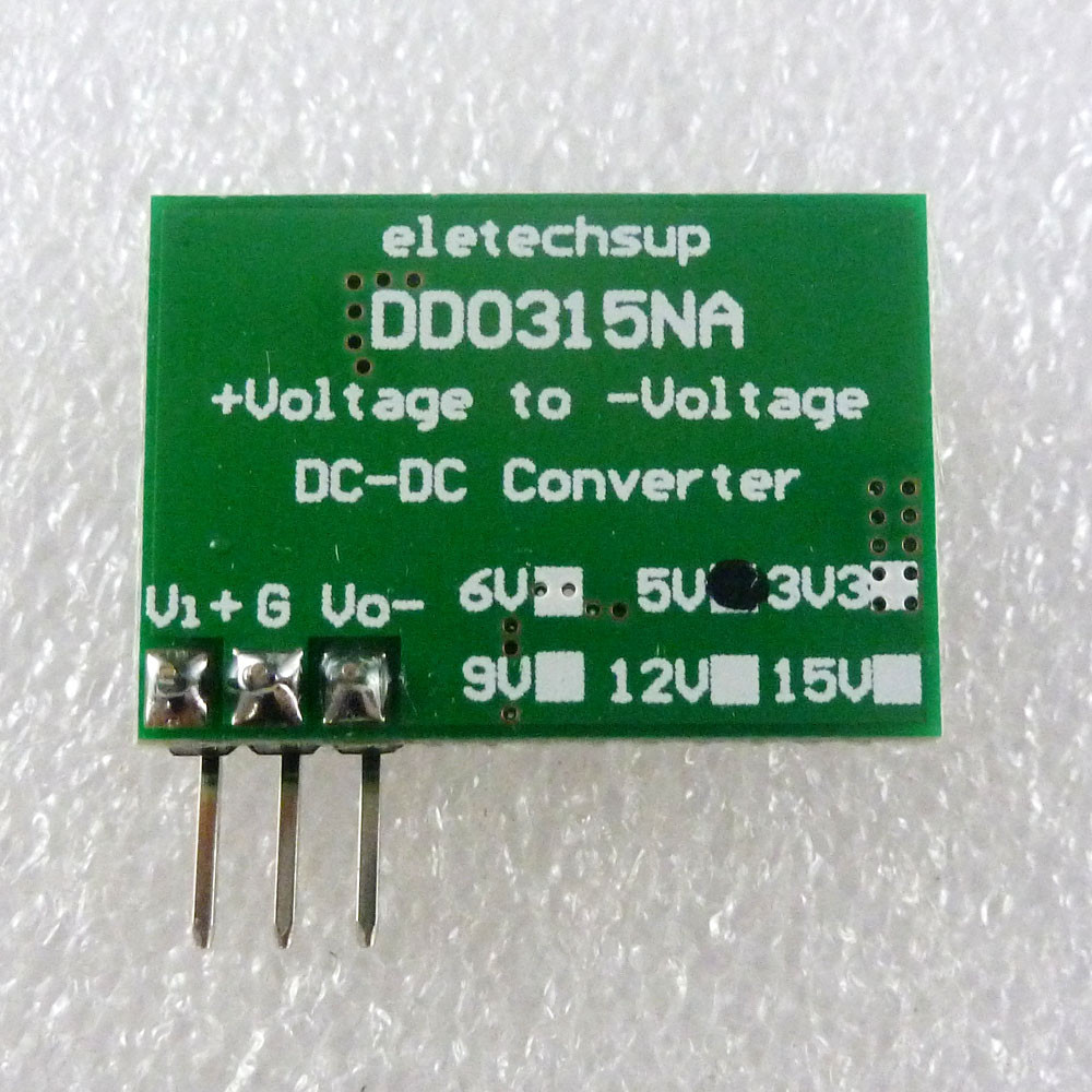 500mA 3-15V to -5V DC-DC Boost-Buck Inverting switch regulators +/- Voltage