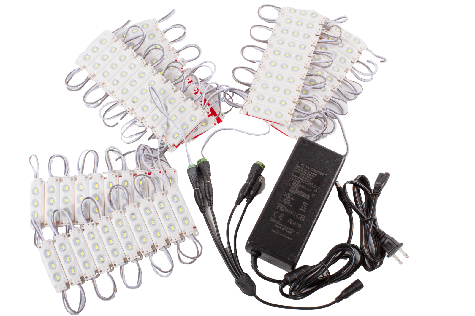 Pantry Closet Room LED Light WHITE 6000K + Motion Sensor + UL Power supply