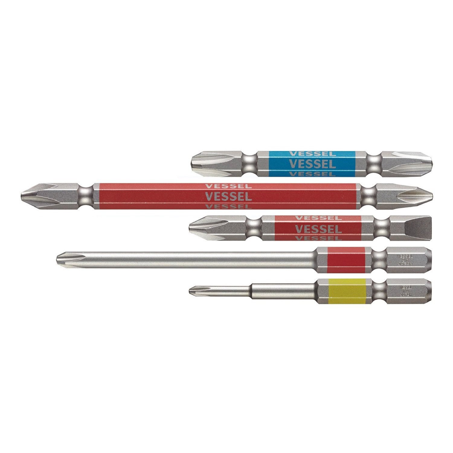 GoSai Screwdriver Power Bits Assorted Hardware Set 5 PCS Japan