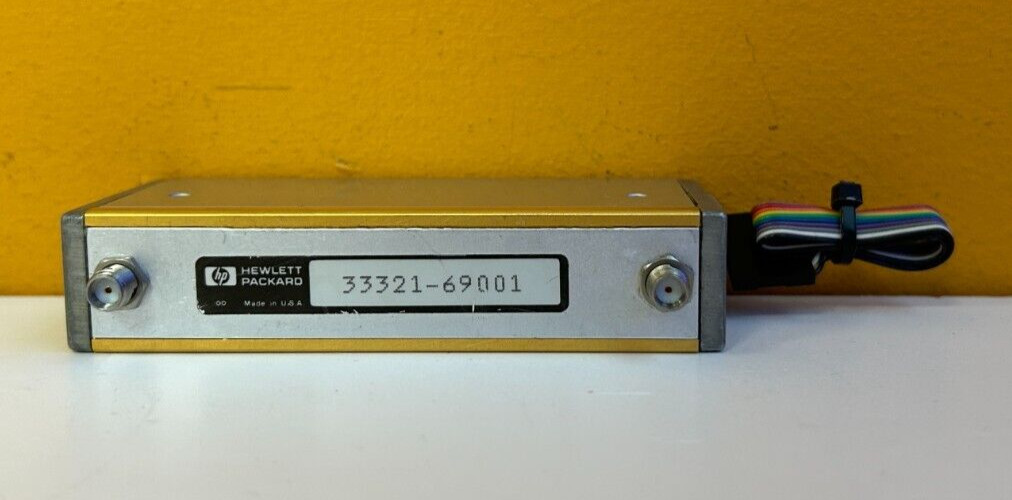 HP / Agilent 33321-69001 4 GHz, SMA (F-F) Step Attenuator + Drive Cable. Tested!