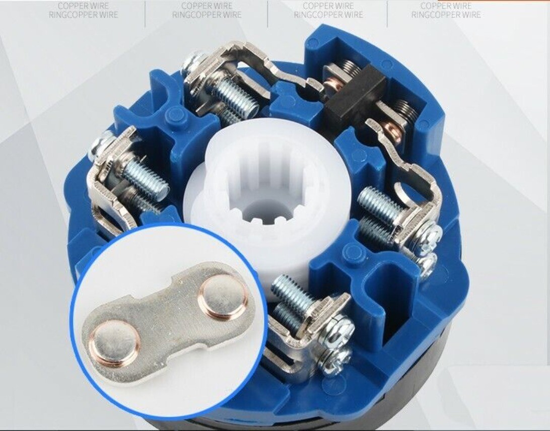 ROTARY CAM SWITCH 3 POSITION CHANGE OVER20 25, 32 63 OR 125AMP 4POLE PANEL MOUNT