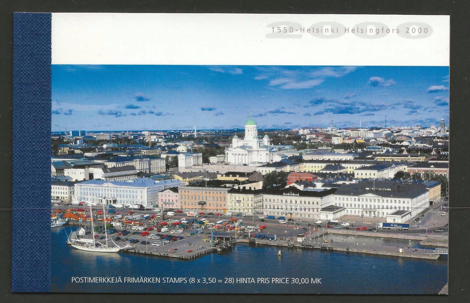 Finland 2000 Helsinki jubilee cancelled  (f371)