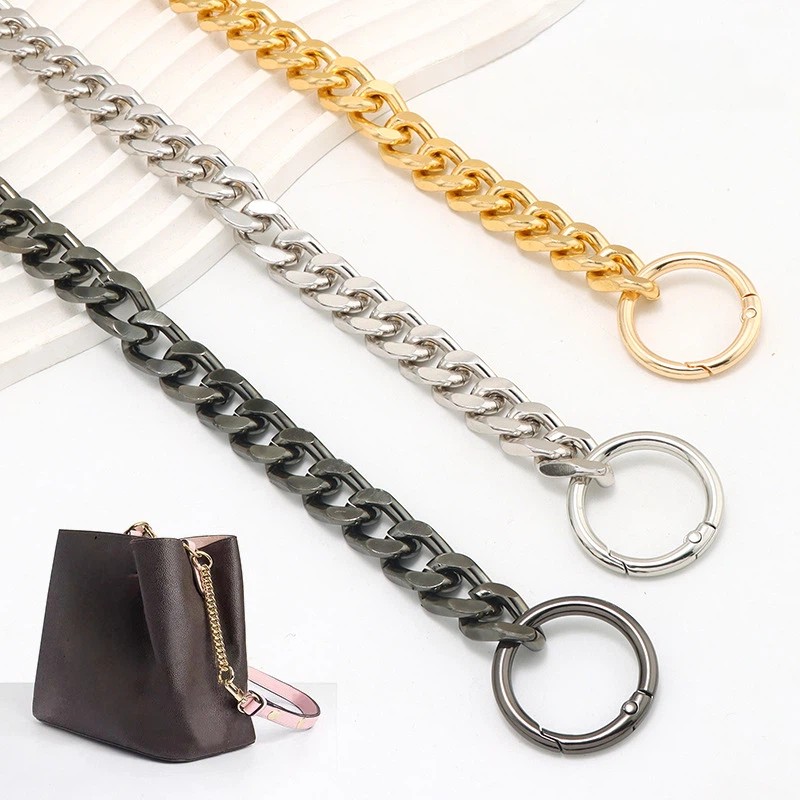 40-120CM Shoulder Strap Versatile Bag Strap Versatile Bag Strap Metal Chain