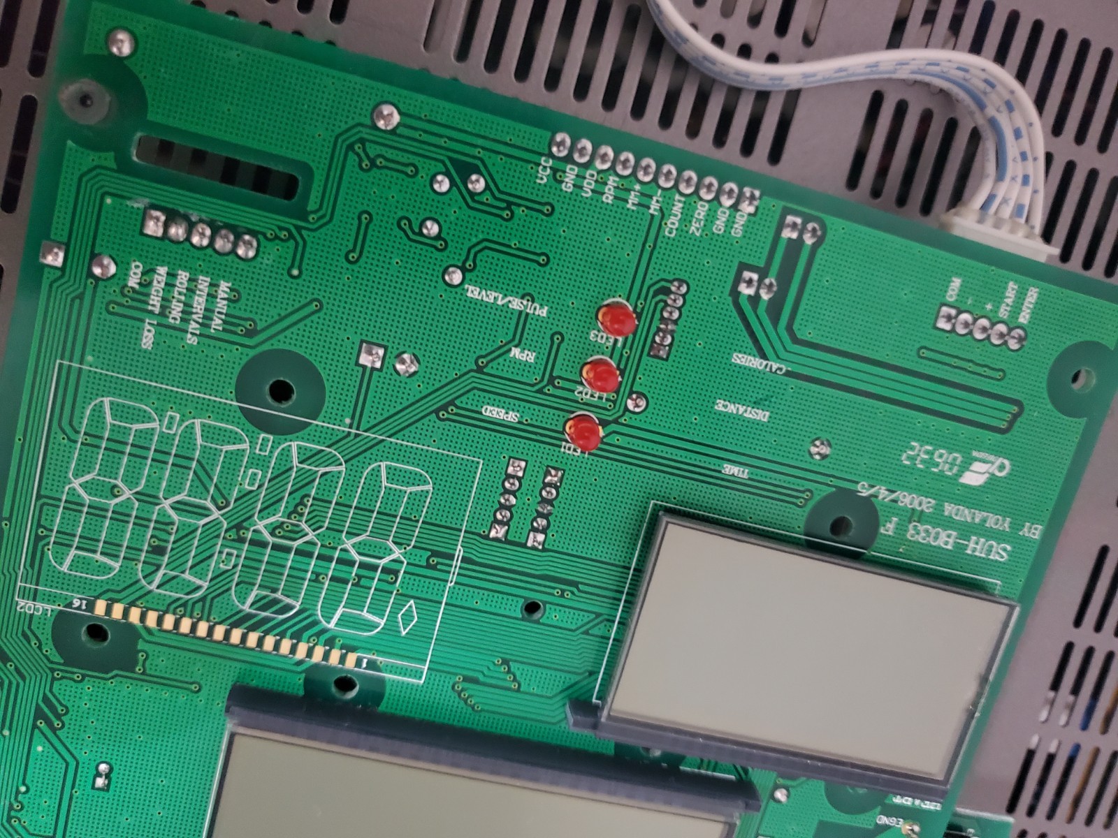 Horizon E95 Elliptical Control Screen Console Board SUH-B033 S00-C055E Yolanda