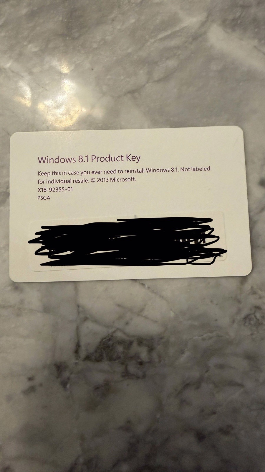 Microsoft Windows 8.1 Full Version 32bit Only. 64 Bit Disk Missing
