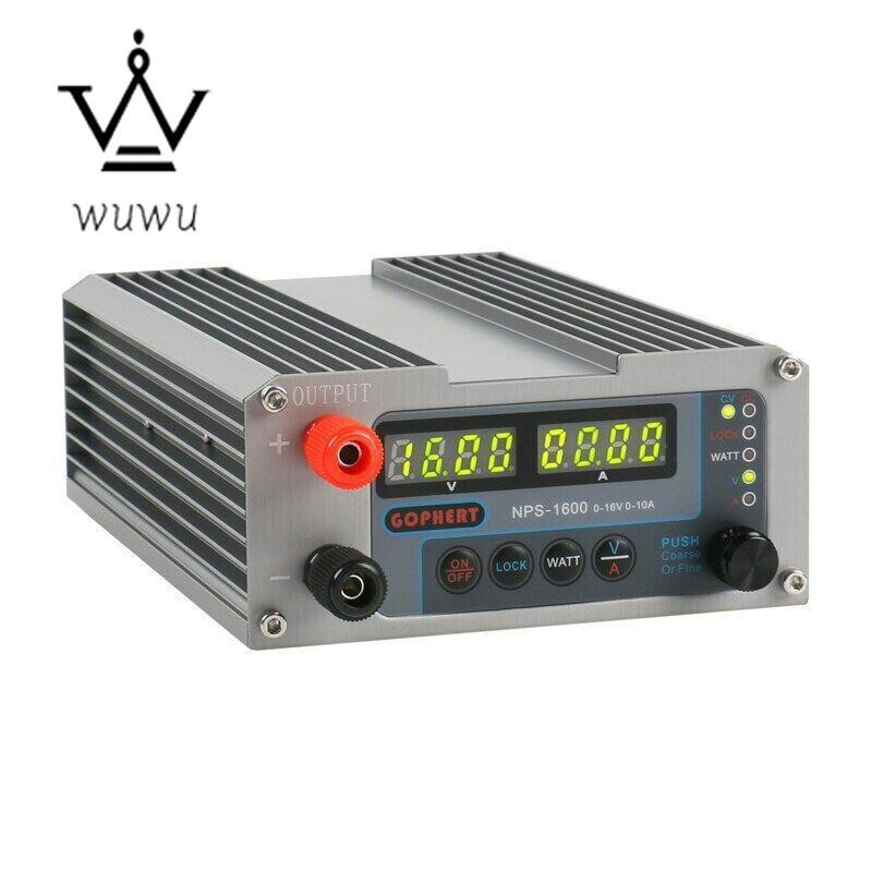 NPS-1600 Lab Adjustable Digital Mini DC Power Supply WATT With Lock Function