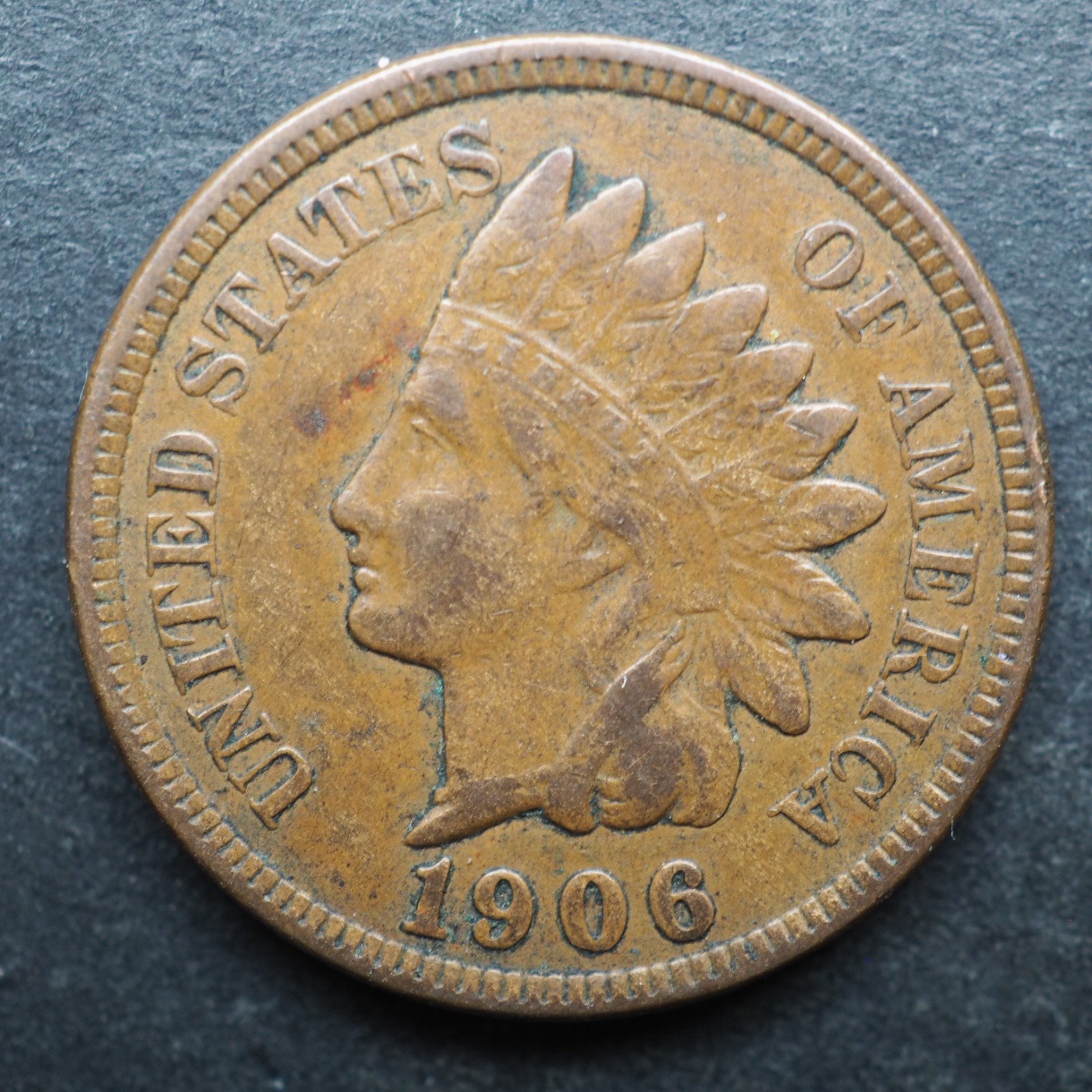 1906 INDIAN HEAD  CENT  ** NICE **  Free Shipping  CO926