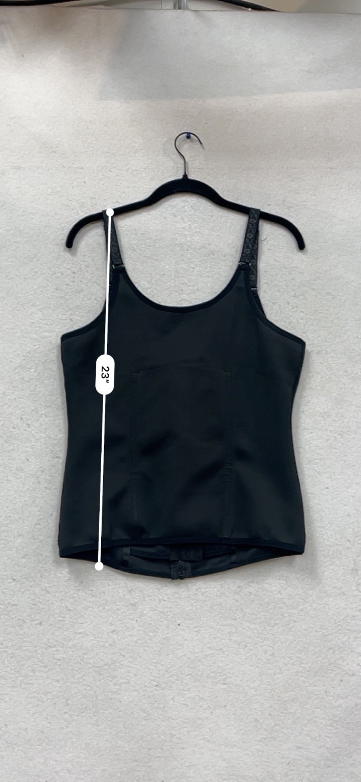 Gotoley Black Waist Trainer 2XL With Adjustable Straps #957A