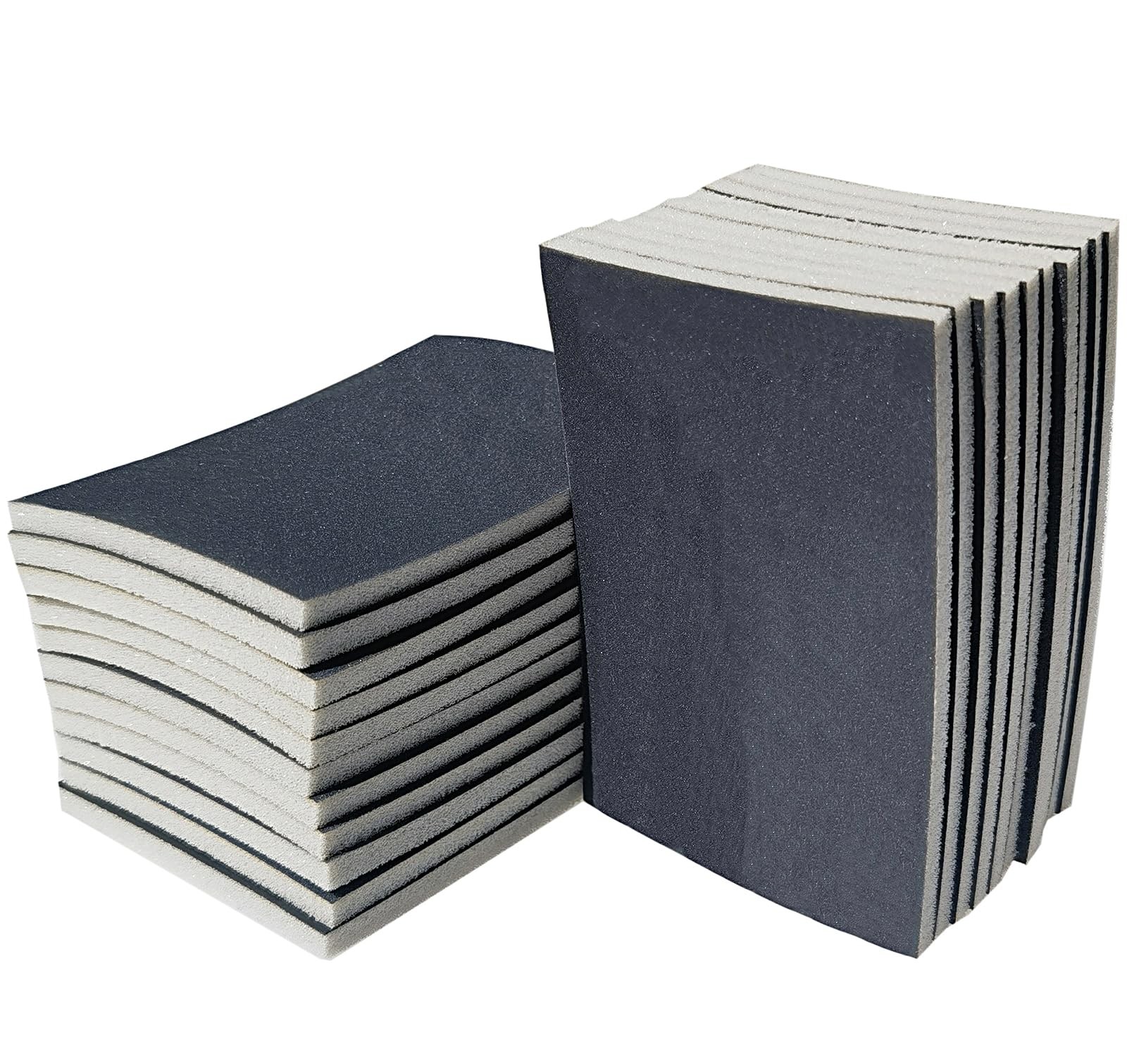 20 PCS 3 X 4 Inch 1000 Grit Sanding Sponge, Fine Sanding Sponges Pads, Soft Foam
