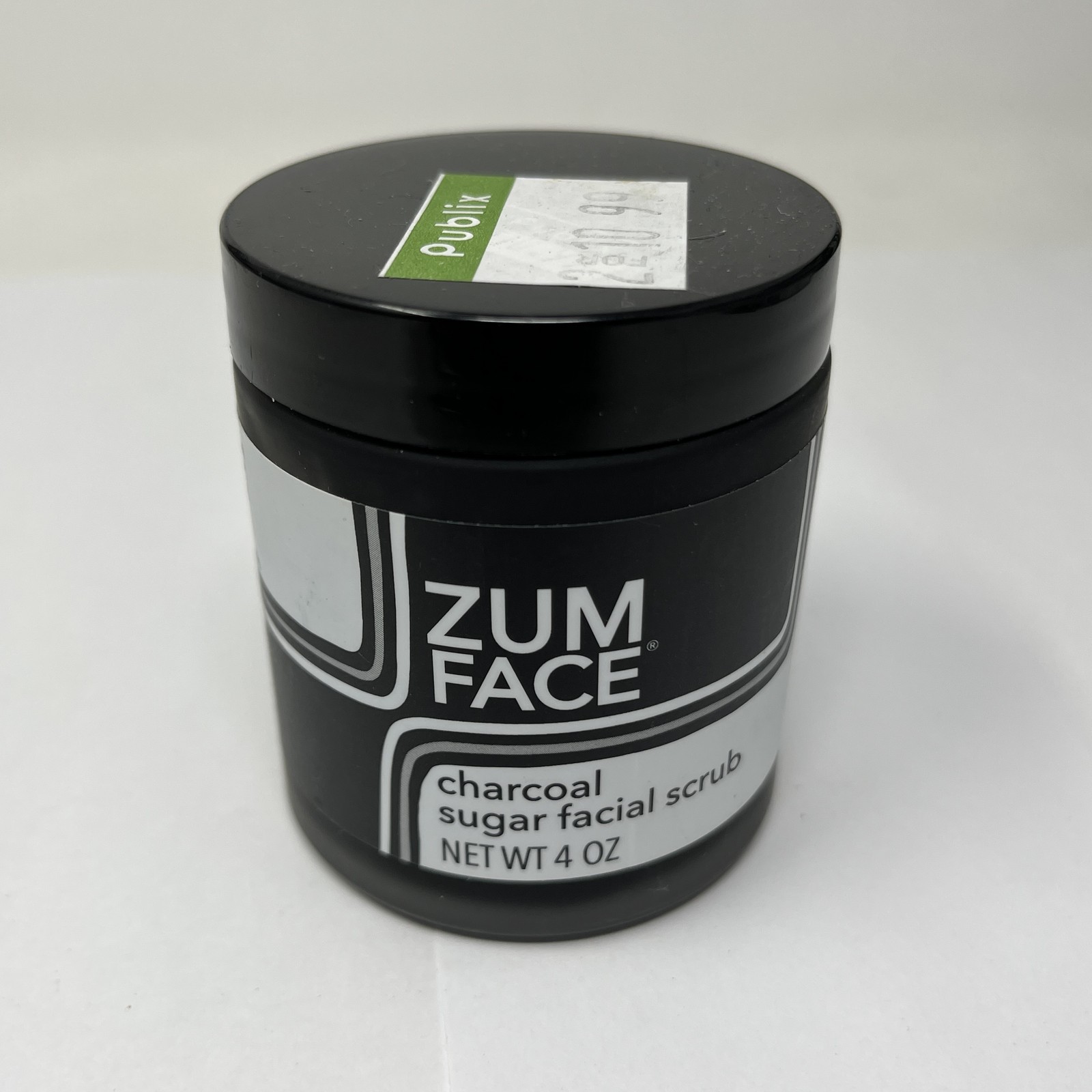 Indigo Wild Zum Face Charcoal Sugar Facial Scrub - 4 oz - Organic Exfoliator