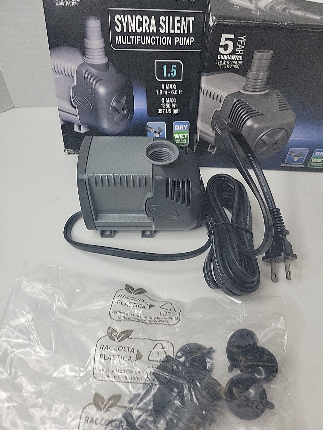 Sicce Syncra Silent 5.0 Water Pump Free US Shipping