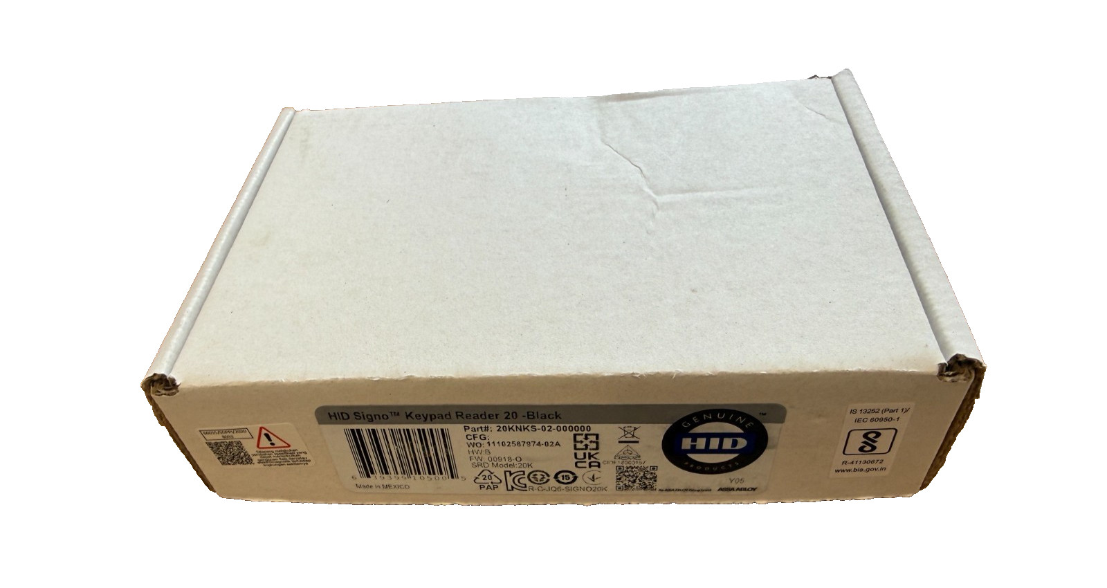 HID 20KNKS-02-000000 - Signo Mullion Keypad Reader