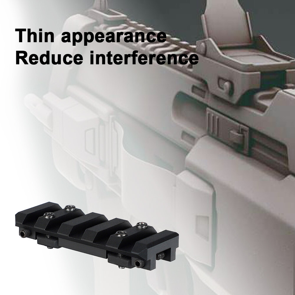 2.16in Tactical Shotgun Rifle Ventilated Rib 20mm Picatinny Rail Scope Mount